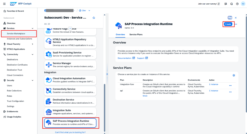 SAP Process Integration Runtime